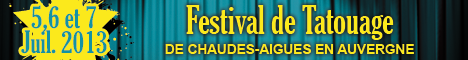 Festival tatouage Chaudes-Aigues Festival tatouage Chaudes-Aigues