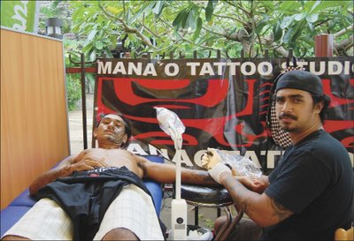 Tatouage Maori Tahiti 2