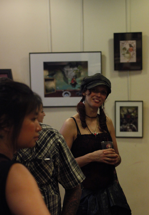 Le vernissage a attiré tout le gratin du tatouage
