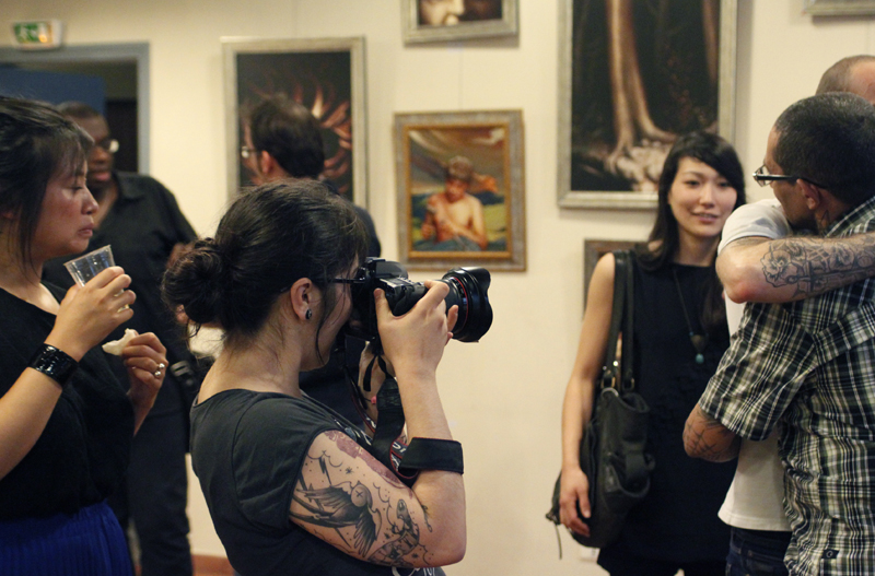 Le magazine Inked avait fait le déplacement pour le vernissage d'art expo