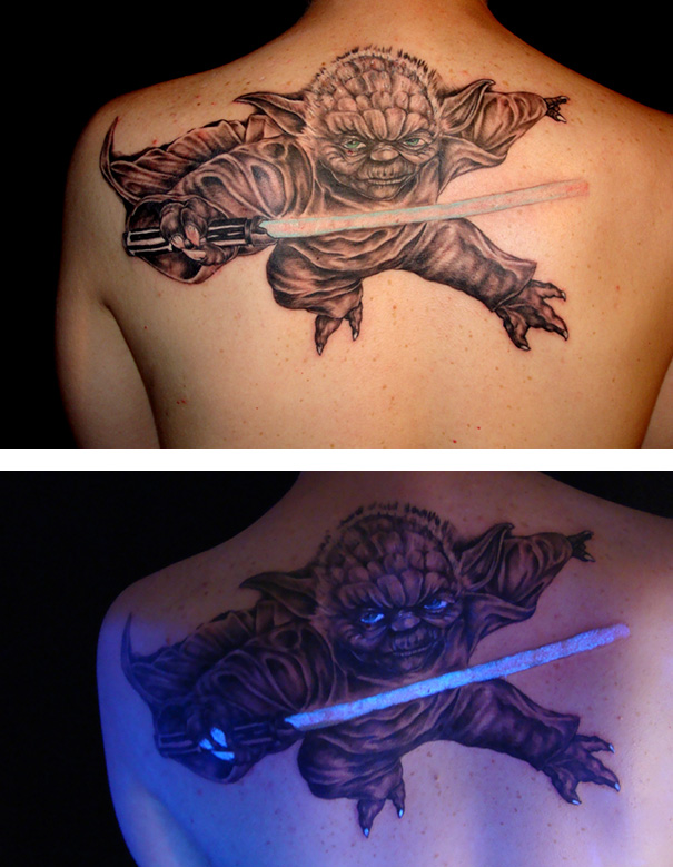 Les tatouages UV 