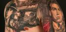 Une torse par Stéphane Chaudesaigues, meilleur tatoueur réaliste de Paris